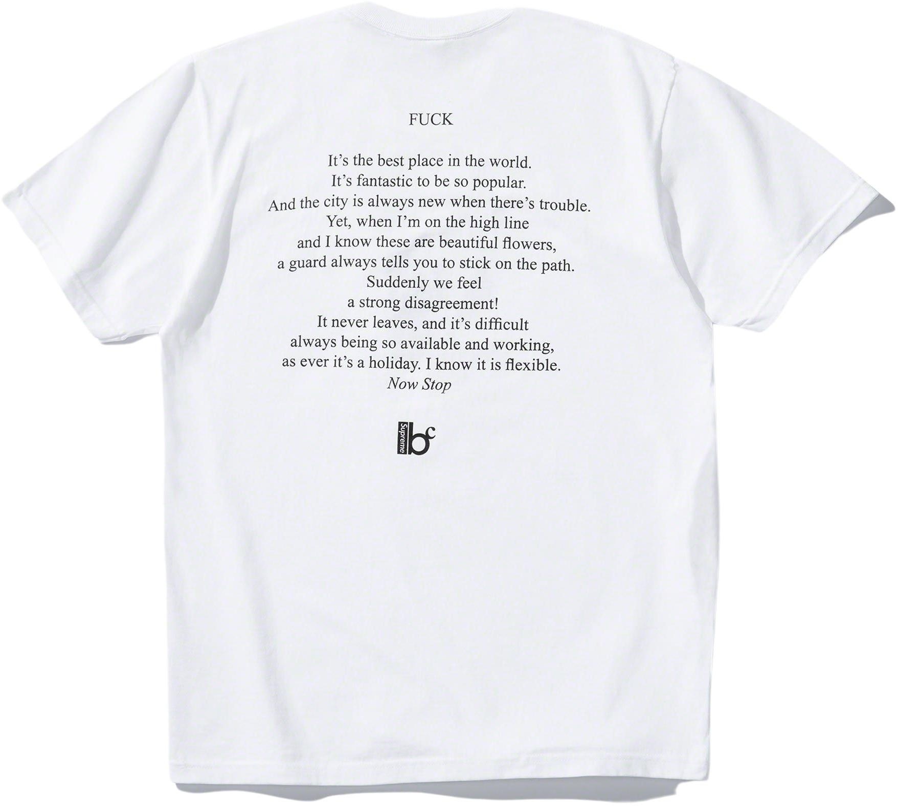 Supreme/Bernadette Corporation Fuck Tee view 4